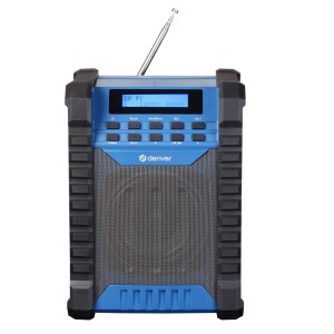 Denver WRD-60 radio Przenośny Czarny, Niebieski