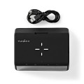 Nedis WCACQ30BK budzik Cyfrowy budzik Czarny - 2952815