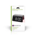 Nedis WCACQ30BK budzik Cyfrowy budzik Czarny - 2952818