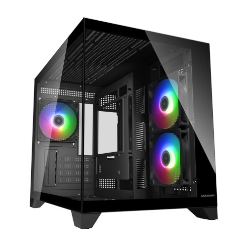 COUGAR CGR-2QA6B-RGB Mini Tower Czarny - 2952953