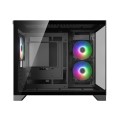 COUGAR CGR-2QA6B-RGB Mini Tower Czarny - 2952956