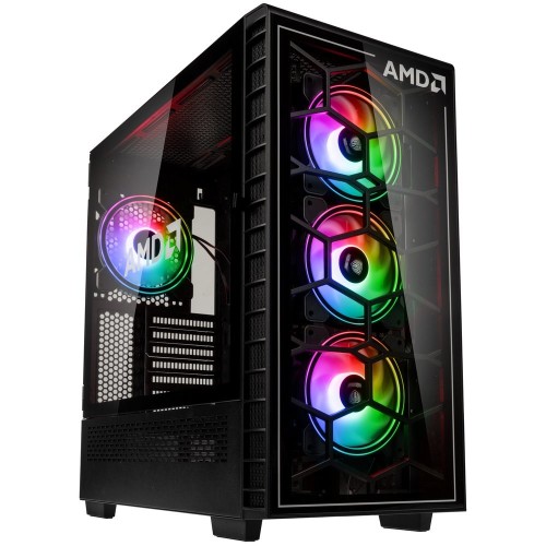 Kolink Observatory Y AMD SE ARGB Midi Tower Czarny, Przezroczysty - 2953074