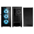 Kolink Observatory Y AMD SE ARGB Midi Tower Czarny, Przezroczysty - 2953065