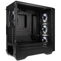 Kolink Observatory Y AMD SE ARGB Midi Tower Czarny, Przezroczysty - 2953071