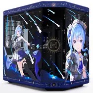 HYTE Y70 Suisei Edition PC-Gehäuse, Midi-Tower, E-ATX, Tempered Glass - blau - 2953213