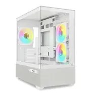 Obudowa Sharkoon MK7 ARGB mATX 2xGlass biała - 2953259