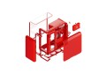 HYTE X50 MID TOWER CASE CHERRY - 2953268