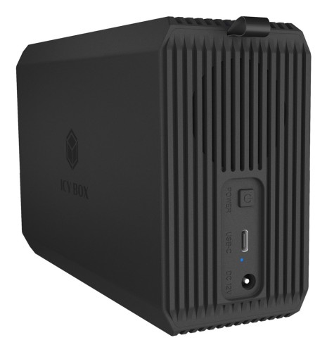 ICY BOX IB-RD3720-CU3 Obudowa HDD/SSD Czarny 2.5/3.5" - 2953424
