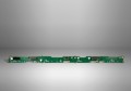 Inter-Tech 88887405 panel drive bay Płyta tylna Zielony - 2953493