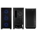 Kolink Observatory Z Mesh Midi Tower Czarny - 2953526