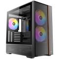 Antec FLUX REAR Midi Tower Czarny - 2953590