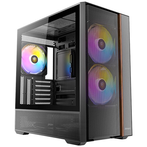 Antec FLUX REAR Midi Tower Czarny - 2953590