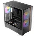 Antec FLUX REAR Midi Tower Czarny - 2953608