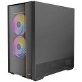 Antec FLUX REAR Midi Tower Czarny - 2953594