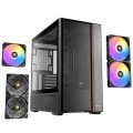 Antec FLUX REAR Midi Tower Czarny - 2953604