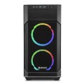 Sharkoon V1000 RGB Micro Tower Czarny - 2953691