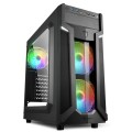 Sharkoon VG6-W RGB Midi Tower Czarny - 2953703