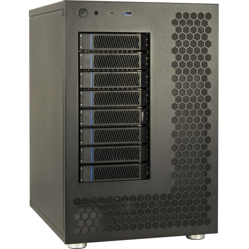 Obudowa Inter-Tech Geh Mini IPC NAS-8 ITX, Micro-ATX, ATX 240x295x362 - 2953742