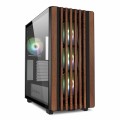 Sharkoon REBEL C70G RGB Full Tower Czarny, Drewno - 2953759