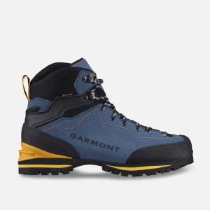 Buty do raków półautomatycznych Garmont Ascent GTX - vallarta blue/yam orange