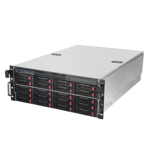 Silverstone SST-RM43-320-RS obudowa do dysków twardych Obudowa HDD Szary 2.5/3.5" - 2953996