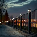GREENBLUE LAMPA SOLARNA LED NA SŁUPEK, 80X80MM, DASZEK KOPERTOWY, 3200K GB127 WW - 2933990