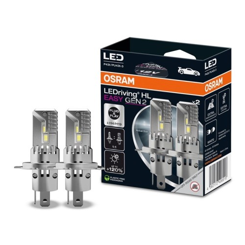 OSRAM LED H4/H19 12V 1400/1800LM 2PCS - 2954224