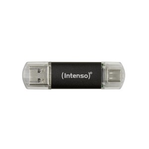 Intenso Twist Line pamięć USB 256 GB USB Type-A / USB Type-C 3.2 Gen 1 (3.1 Gen 1) Antracyt