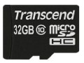 SD microSD Card  32GB Transcend SDHC Class10 w/adapter - 2954552