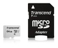 SD microSD Card  64GB Transcend SDXC USD300S-A w/Adapter - 2954555