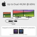 Kensington SD5760T - Stacja dokująca - USB-C / USB4 / Thunderbolt 3 / Thunderbolt 4 - 2 x HDMI, Thunderbolt - GigE - 2954835