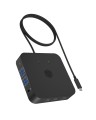 Stacja dokująca IcyBox USB-C -> USB3.2/HDMI/3.5/LAN - 2954891