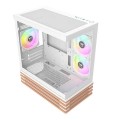 Thermaltake View 170 WS ARGB Snow Micro Tower Biały - 2955002