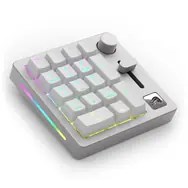 Keychron GMMK Numpad klawiatura Dom/Biuro USB + RF Wireless + Bluetooth Biały