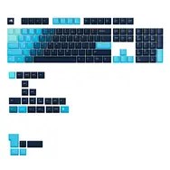 Wspaniałe gradientowe GPBT, układ ANSI (USA), PBT, Dye-Sub - Niebiański lód