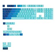 Glorious GPBT Gradient Keycaps, ISO Layout (DE), PBT, Dye-Sub - Ocean - 2955081