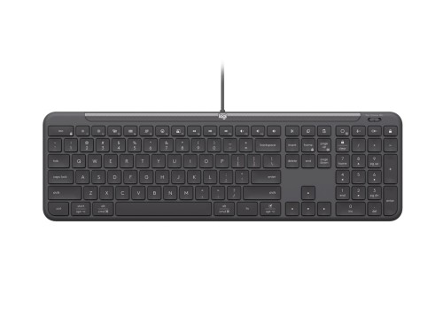 Logitech Signature Slim Wired K620 For Business klawiatura Uniwersalne USB QWERTZ Niemiecki Grafitowy - 2934648