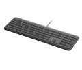 Logitech Signature Slim Wired K620 For Business klawiatura Uniwersalne USB QWERTZ Niemiecki Grafitowy - 2934644