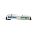 Klawiatura CHERRY XTRFY MX 3.1 - Pełny rozmiar - Podświetlenie - USB-C - QWERTZ - Niemiecki - Przełącznik kluczykowy: CHERRY MX2A Brązowy - biały - 2955110