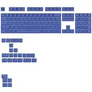 Glorious GPBT Basics, układ ANSI (USA), PBT, Dye-Sub - Mana Blue - 2955131