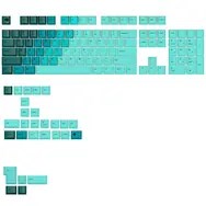 Glorious GPBT Gradient Keycaps, Układ ANSI (USA), PBT, Dye-Sub - Las deszczowyGlorious Gradientowe GPBT - Las deszczowy - USA - Sprzedaż detaliczna