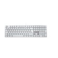 CHERRY KC 200 MX klawiatura Uniwersalne USB QWERTZ Niemiecki Srebrny, Biały - 2955151