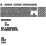 Glorious GPBT Basics, układ ANSI (USA), PBT, Dye-Sub - Armor Grey