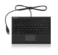 KeySonic ACK-3410 (US) klawiatura Biuro USB US English Czarny - 2955210