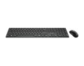 MSI FORGE K210 WIRELESS COMBO klawiatura Dołączona myszka Dom/Biuro USB Czarny - 2934879
