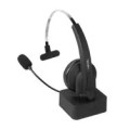 LogiLink BT0059 słuchawki/zestaw słuchawkowy Bezprzewodowy Opaska na głowę Biuro/centrum telefoniczne Bluetooth Podstawka do ładowania Czarny - 2955484
