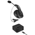 LogiLink BT0059 słuchawki/zestaw słuchawkowy Bezprzewodowy Opaska na głowę Biuro/centrum telefoniczne Bluetooth Podstawka do ładowania Czarny - 2935314