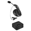 LogiLink BT0059 słuchawki/zestaw słuchawkowy Bezprzewodowy Opaska na głowę Biuro/centrum telefoniczne Bluetooth Podstawka do ładowania Czarny - 2935319