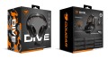 COUGAR Dive Zestaw słuchawkowy Przewodowa Opaska na głowę Gaming Czarny - 2935454
