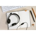 Kensington K33065WW słuchawki/zestaw słuchawkowy Przewodowa Opaska na głowę Biuro/centrum telefoniczne USB Typu-A Czarny - 2955580